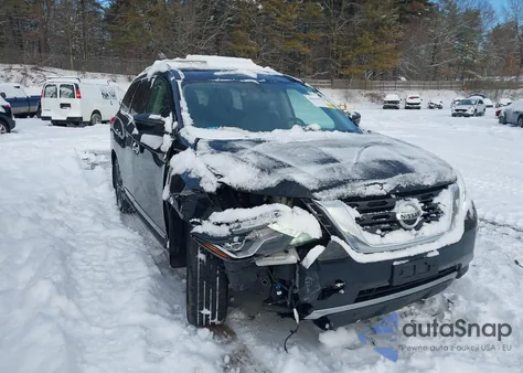 2020 Nissan Pathfinder Platinum 4Wd from USA, damaged, VIN 5N1DR2DM0LC640949